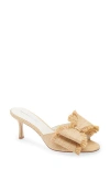 Koko + Palenki Kyra Slide Sandal In Natural Raffia