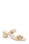 Koko + Palenki Resort Slide Sandal In Natural Raffia
