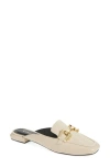 Koko + Palenki Sagee Patent Leather Mule In Neutral