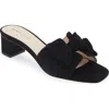 Koko + Palenki Sidney 2 Sandal In Black Suede
