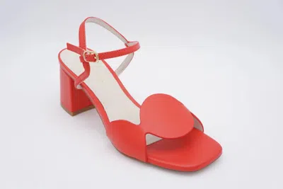 Koko + Palenki Sphere Sandals In Red