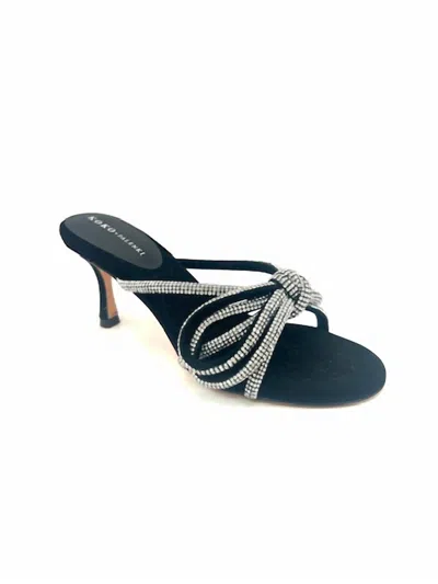 Koko + Palenki Women's Barely 2 Suede Sandals In Black