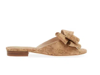 Koko + Palenki Women's Dara Sandal In Cork In Brown