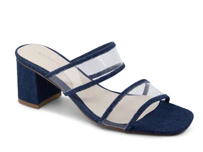 Koko + Palenki Women's Ghost Heel In Denim In Multi