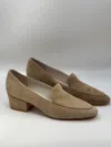 Koko + Palenki Women's Hanna Suede Loafer In Almond Suede In Brown