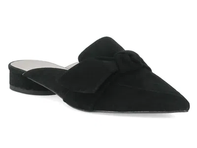 KOKO + PALENKI WOMEN'S QUANTUM SUEDE MULE IN BLACK
