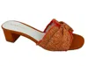 Koko + Palenki Samantha Raffia Slide Sandal In Multi