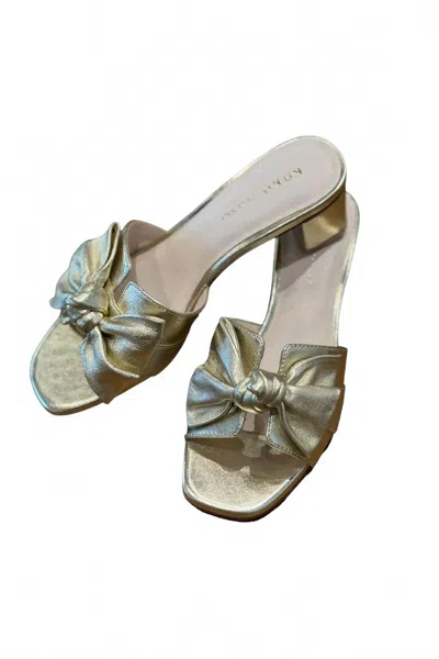 KOKO + PALENKI WOMEN'S SIDNEY 2 EVENING SLIDE IN GOLD