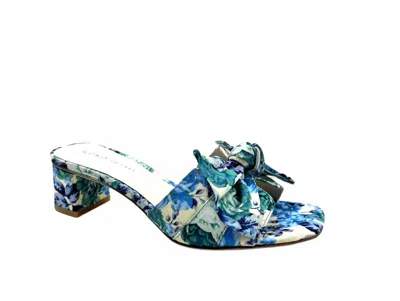 Koko + Palenki Women's Sidney Sandals In Blue Flower