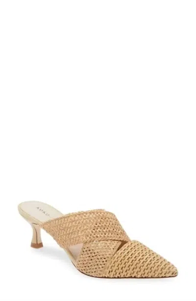 Koko + Palenki Women Teslee Sandal In Natural Raffia In Multi