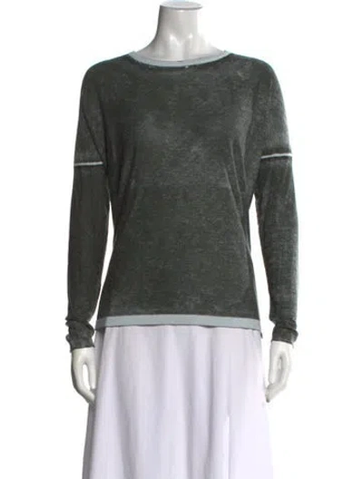 Pre-owned Kokun Bamboo Crew Neck Sweater In Black