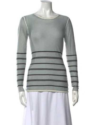 Pre-owned Kokun Bamboo Striped Sweater In Multicolor