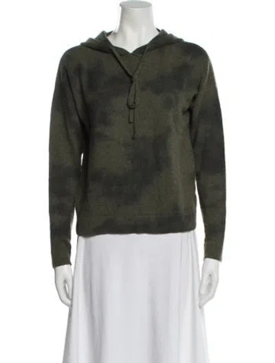 Pre-owned Kokun Cashmere Crew Neck Sweater In Green