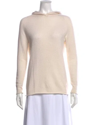 Pre-owned Kokun Cashmere Crew Neck Sweater In Neutral