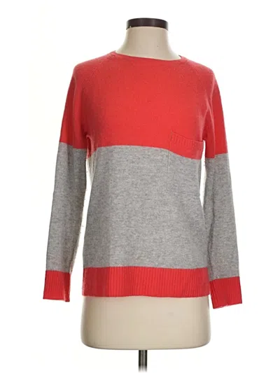 Pre-owned Kokun Cashmere Pullover Sweater In Red