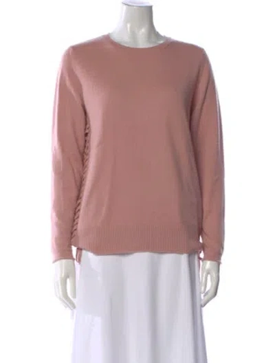 Pre-owned Kokun Cashmere Scoop Neck Sweater In Pink