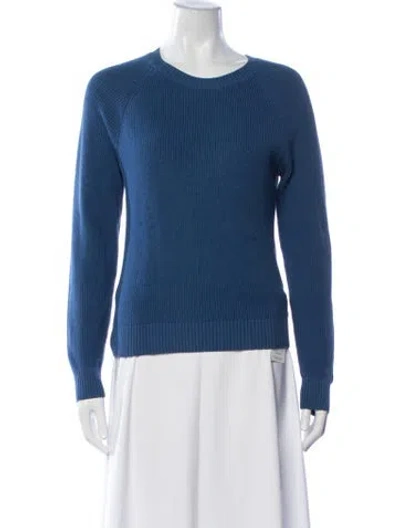 Pre-owned Kokun Crew Neck Sweater In Blue