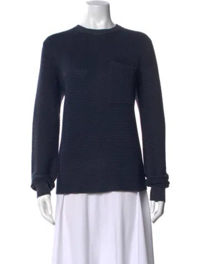Pre-owned Kokun Crew Neck Sweater In Blue