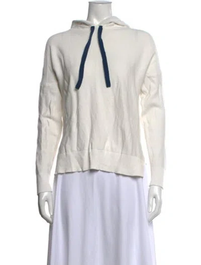 Pre-owned Kokun Crew Neck Sweater In White