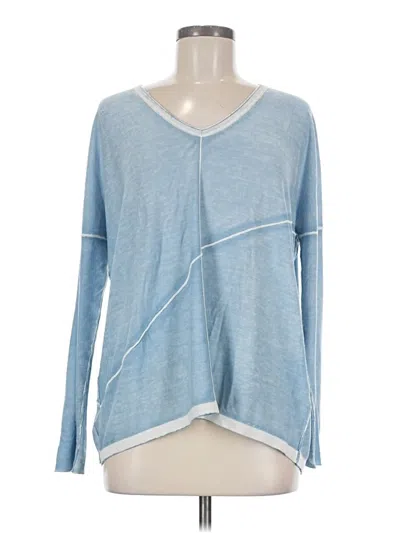 Pre-owned Kokun Long Sleeve T-shirt In Blue