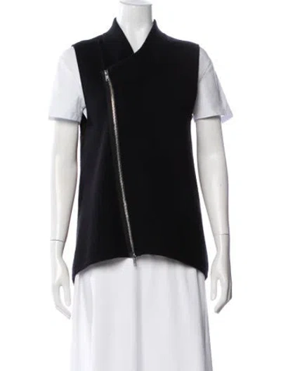 Pre-owned Kokun Wool V-neck Sweater In Black