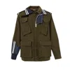 Kolor Beacon Men's Khaki Docking Jacket In Beige