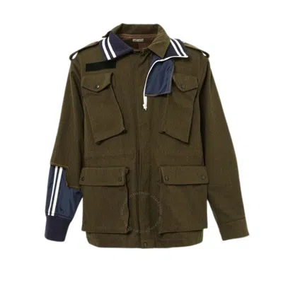 Kolor Beacon Men's Khaki Docking Jacket In Beige