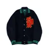 Kolor Beacon Men's Navy Stadium Varsity Blouson Jacket In Blue
