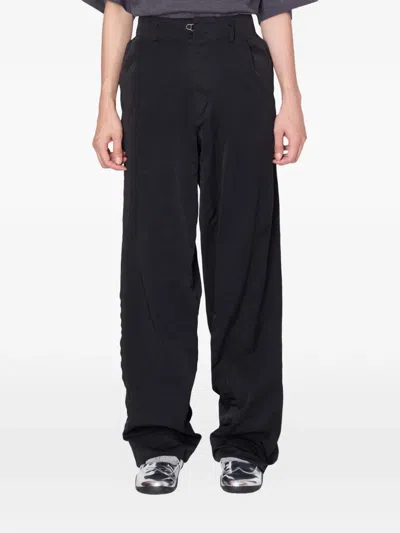 Kolor Belt-loops Trousers In Black