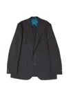 Kolor Button Blazer In Blue