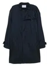 Kolor Single-breasted Coat In Blue