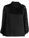 Kolor Buttoned Long-sleeve Shirt In Black