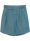 Kolor Cotton Shorts In Blue