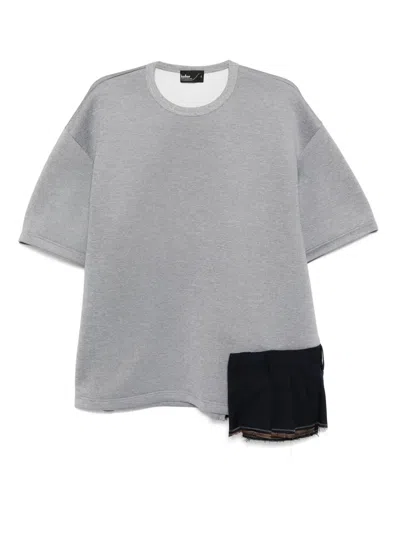 Kolor Crew-neck T-shirt In Grey