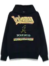 Kolor Graphic-print Hoodie In Blue