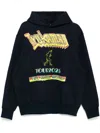 Kolor Graphic-print Hoodie In Blue