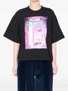 Kolor Graphic-print T-shirt In Black