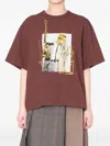 Kolor グラフィック Tシャツ In Brown