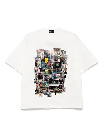 Kolor Graphic-print T-shirt In White