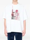 Kolor Graphic-print T-shirt In White