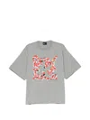 Kolor Graphic-print T-shirt In Gray