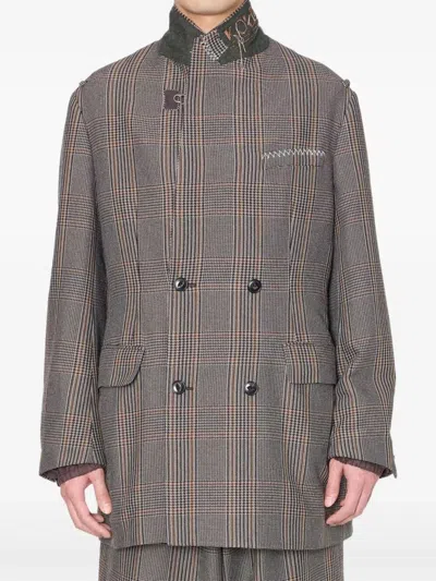 KOLOR KOLOR "JACKET 02" SPLIT DOUBLE BREAST COAT CLOTHING