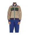 Kolor Lapel Casual Jacket In Multicolor