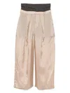 Kolor Layered Trousers In Neutrals