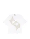 Kolor Logo-embroidered T-shirt In White