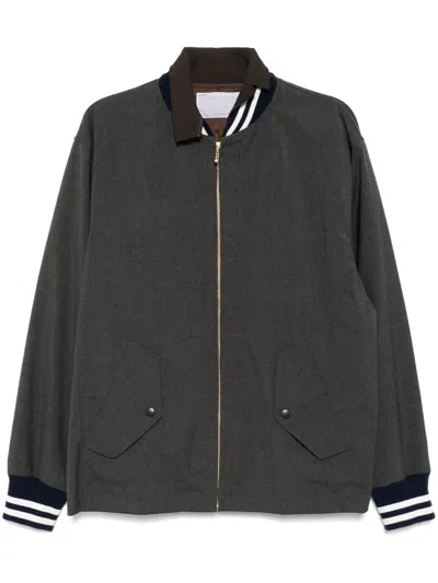 Kolor Long-sleeved Shirt Jacket In Grey