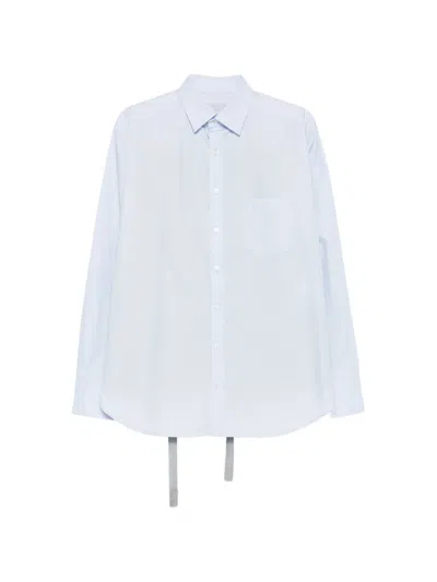 Kolor Long-sleeve Poplin Shirt In White