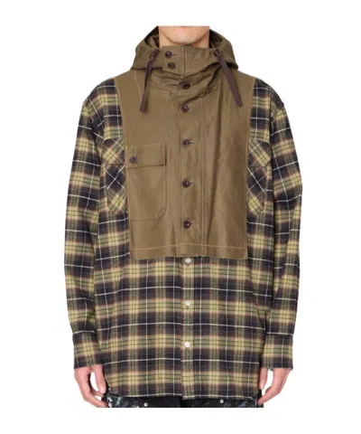 KOLOR LONG-SLEEVE SHIRT JACKET