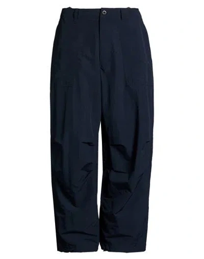 Kolor Man Pants Navy Size 3 Nylon In Blue