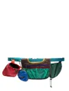 Kolor Multi-pocket Belt Bag In Blue